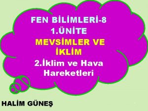 Mevsmler Mevsmler