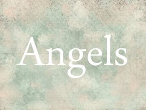 Angels 1 Timothy 1 4 nor to devote