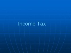 Income Tax Section 4 Charging Section n Income