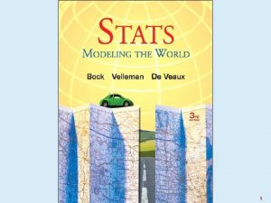 1 Chapter 4 Displaying and Summarizing Quantitative Data