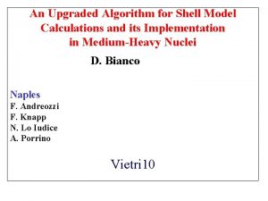 An Upgraded Algorithm for Shell Model Calculations and