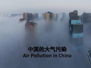 Air Pollution in China polluted water polluted monitor