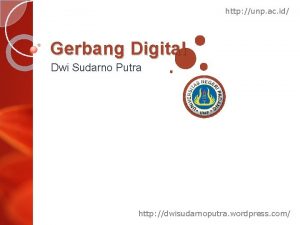 http unp ac id Gerbang Digital Dwi Sudarno