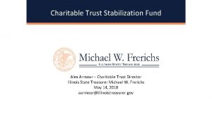 Charitable Trust Stabilization Fund Alex Armour Charitable Trust