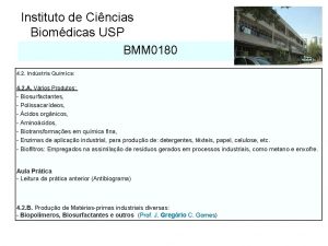 Instituto de Cincias Biomdicas USP BMM 0180 4