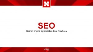 SEO Search Engine Optimization Best Practices SEO is