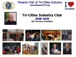 Kiwanis Club of TriCities Industry www Kiwanis TCI