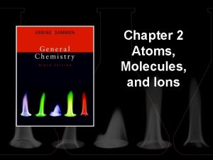 Chapter 2 Atoms Molecules and Ions 21 Postulates