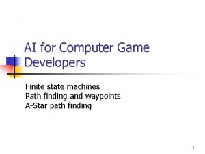 Finite state machine game