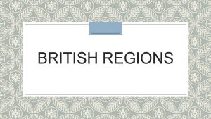 Historical regions of england