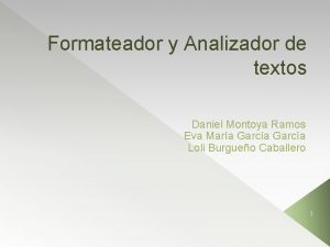 Analizador de textos literarios