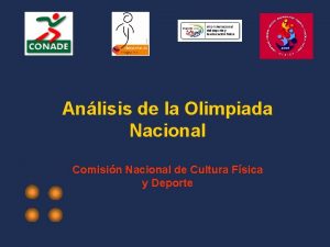 Anlisis de la Olimpiada Nacional Comisin Nacional de