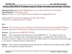 September 2004 doc IEEE 802 15 04451 r