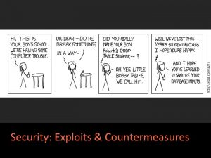 Xkcd vulnerabilities