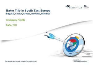 Baker Tilly in South East Europe Bulgaria Cyprus