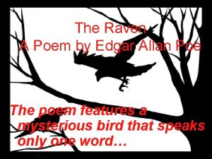 The Raven A Poem by Edgar Allan Poe
