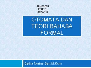 Contoh soal nfa dan jawabannya Contoh soal nfa dan jawabannya