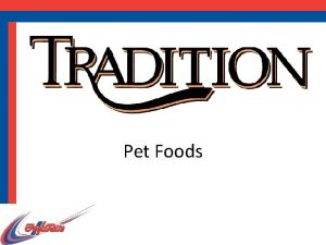 Pet Foods Dogs and Cats Thirtynine percent of
