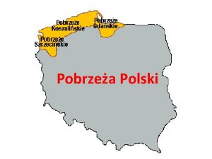 Pobrzeża polski prezentacja