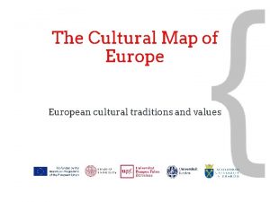 Europe cultural map