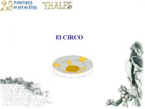 El CIRCO Problema 3 El CIRCO Manoln Qu