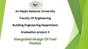 AnNajah National University Faculty Of Engineering Building Engineering