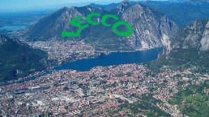 IL LAGO LE MONTAGNE I RIONI Lecco suddivisa