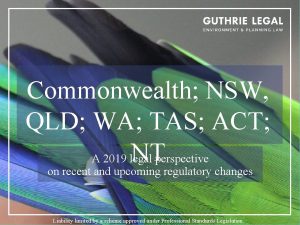 Commonwealth NSW QLD WA TAS ACT NTperspective A