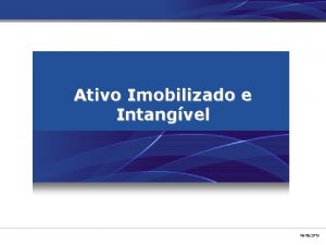 Ativo Imobilizado e Intangvel Fonte STN Mensurao de