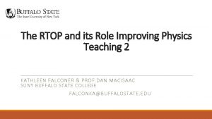 The RTOP and its Role Improving Physics Teaching