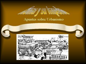 Apuntes sobre Urbanismo Antecedentes Fundacin de Roma 753