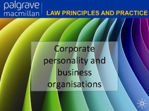 Corporate law definition