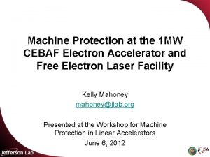 Machine Protection at the 1 MW CEBAF Electron