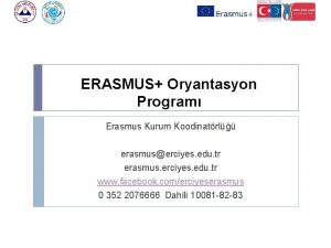 Erciyes üniversitesi erasmus ülkeleri