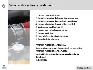 6 Sistemas de ayuda a la conduccin 1