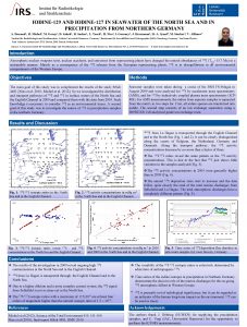 Institut fr Radiokologie und Strahlenschutz IODINE129 AND IODINE127