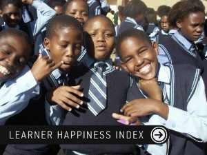 Learner Happiness Index ALL DATA GATHERED OVER MXIT