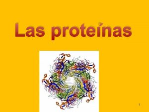 Enlaces de la estructura terciaria de las proteinas