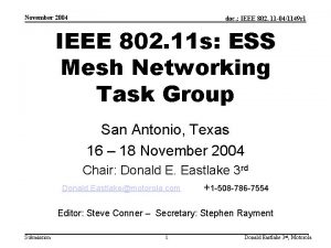 November 2004 doc IEEE 802 11 041149 r