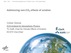 DLR de Chart 1 ICSA Aviation Decarbonization Forum