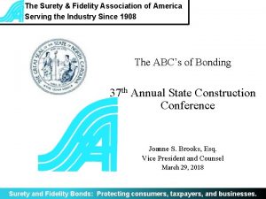 Surety association of america