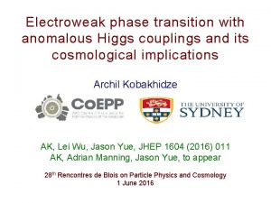 Electroweak phase transition with anomalous Higgs couplings and