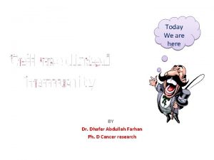 Today We are here Cell mediated immunity BY