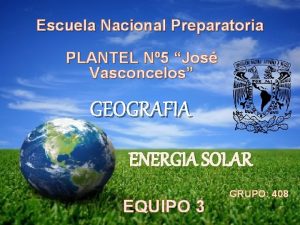 Escuela Nacional Preparatoria PLANTEL N 5 Jos Vasconcelos