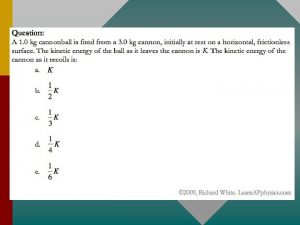 Plan for Today AP Physics 2 Notes on