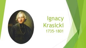 Ignacy krasicki