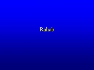 Rahab Jericho Perhaps the Worlds oldest extant city