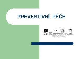 PREVENTIVN PE PREVENCE l l l soust pe