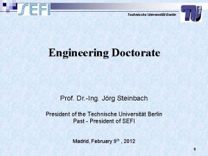 Doctor of engineering