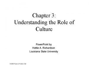 Chapter 3 Understanding the Role of Culture Power